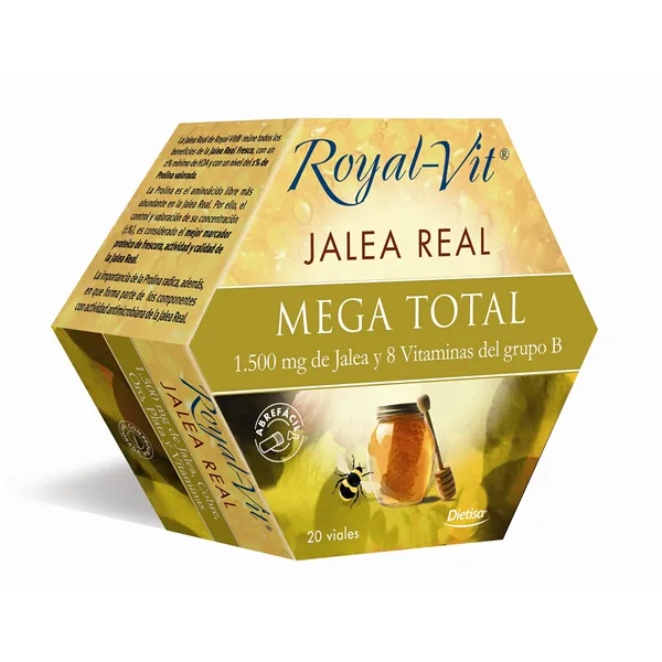 Dietisa Royal Vit Mega Total 1500 Mg 20 Viales