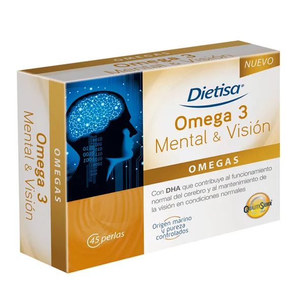 Dietisa Omega 3 Mental y Vision 45 Perlas