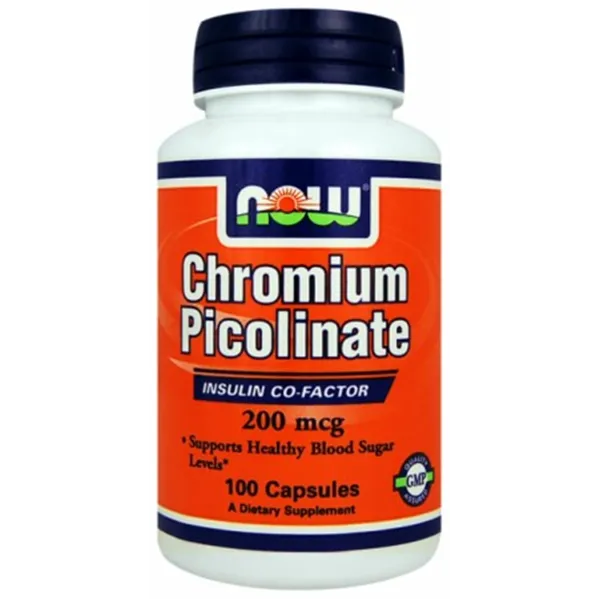 Now Chromium Picolinate 100 Caps