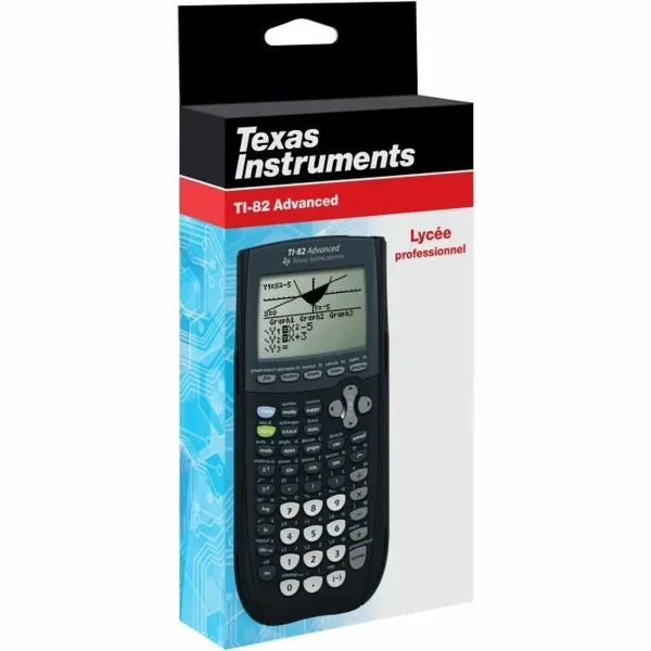 Zinātniskais kalkulators Texas Instruments Melns 11 x 5 x 25 cm