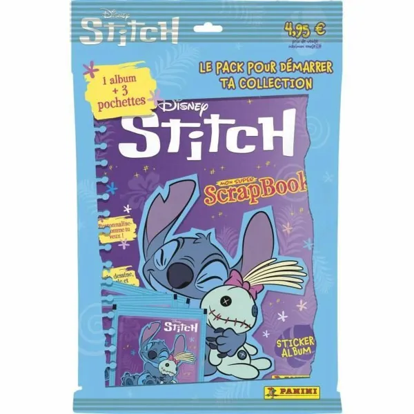 Альбом хромированный Panini stitch
