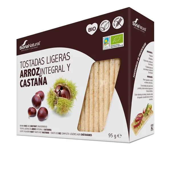 Alecosor Bio Tostadas De Arroz y Castaña