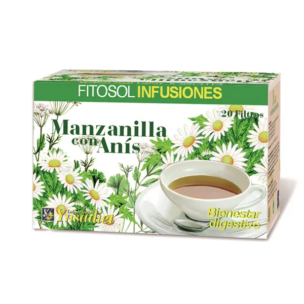 Ynsadiet Manzanilla Con Anis 20 Filtros