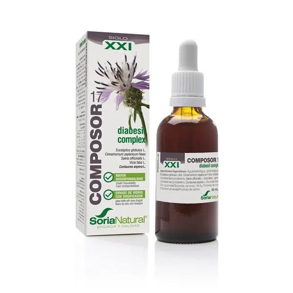 Soria Composor 17 Diabesil Complex Siglo Xxi 50ml