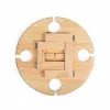 Snack tray Livoo MES150 Beige Circular