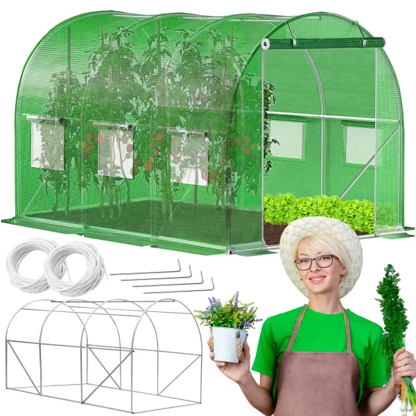 Садовая теплица Springos GT0002 6 м2 (3x2x2 m)