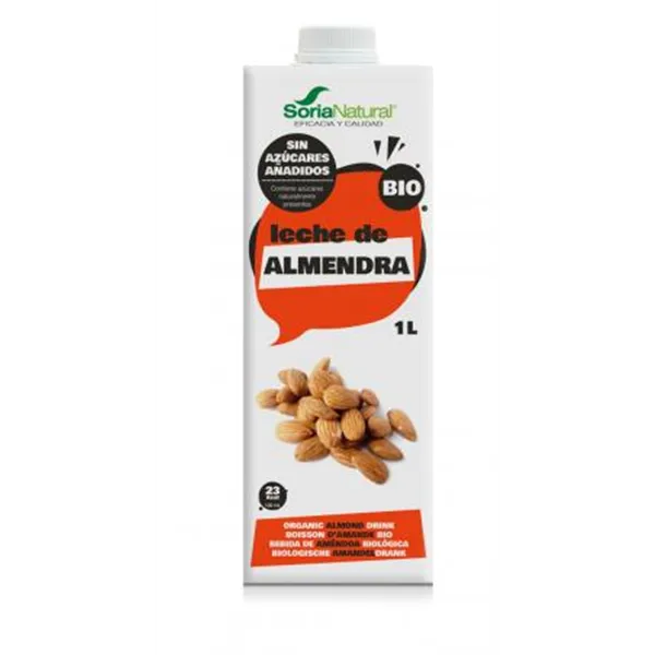 Alecosor Pack Leche De Almendras Bio Brick 6x 1 L