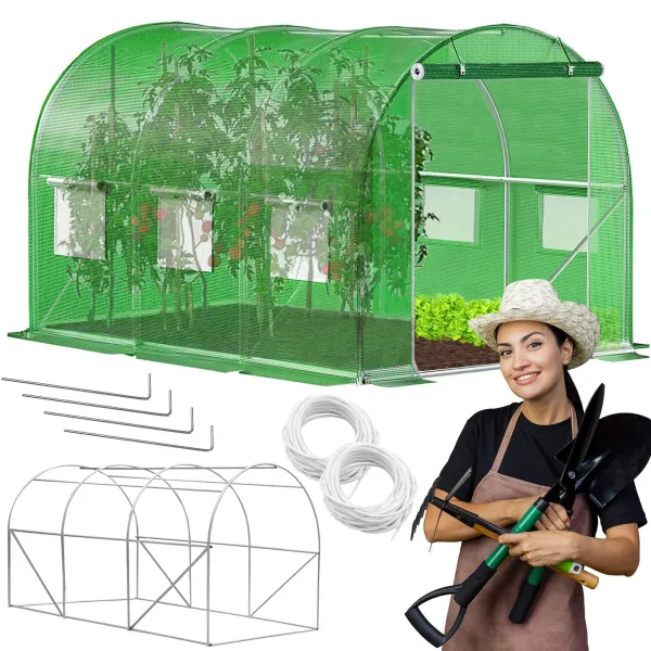 Садовая теплица Springos GT0002 6 м2 (3x2x2 m)