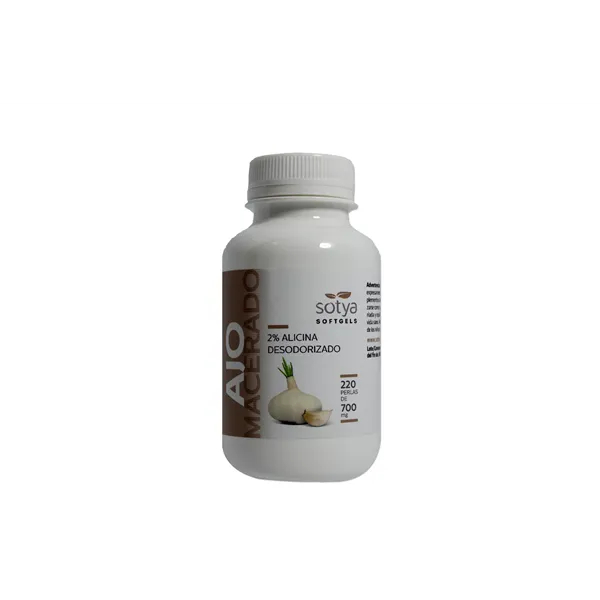 Sotya Ajo Macerado 700 Mg 220 Perlas