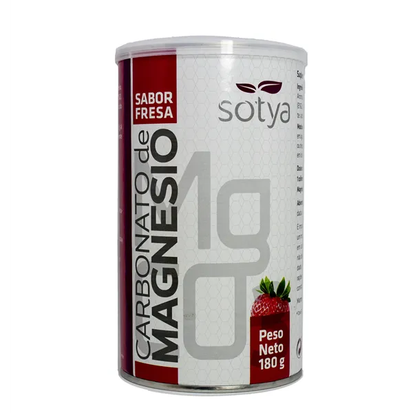 Sotya Carbonato De Magnesio Fresa 180g