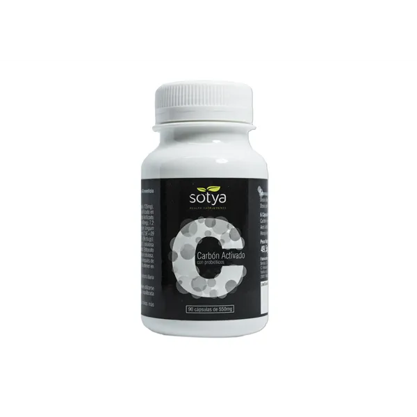 Sotya Carbon Activado Con Probiotico 90 Caps