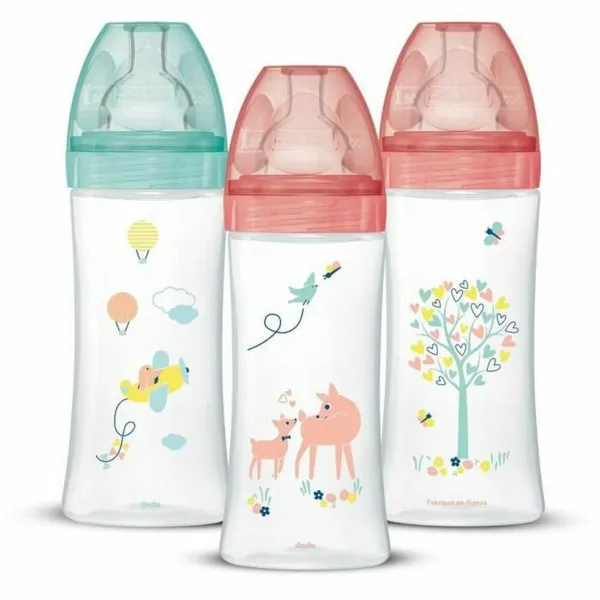 Mazuļu pudeļu komplekts Dodie 3 uds (330 ml)