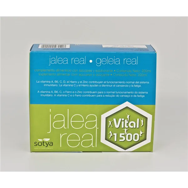 Sotya Jalea Real Vital 1500 10ml Ampollas Vidrio 20u