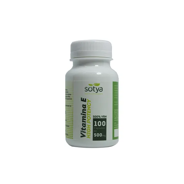 Sotya Vitamina e High Potency 500mg 100 Cap