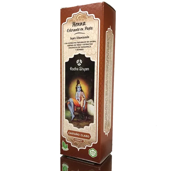 Henna Pasta Castaño Claro Radhe 200ml