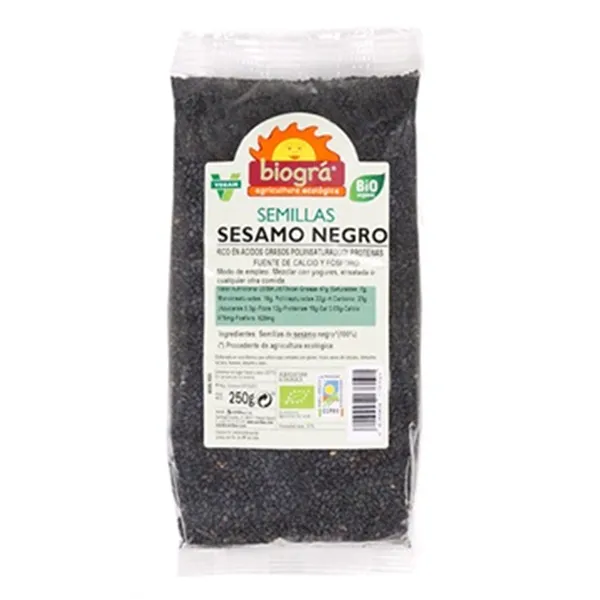 Biográ Sesamo Negro 250g Biogra Bio