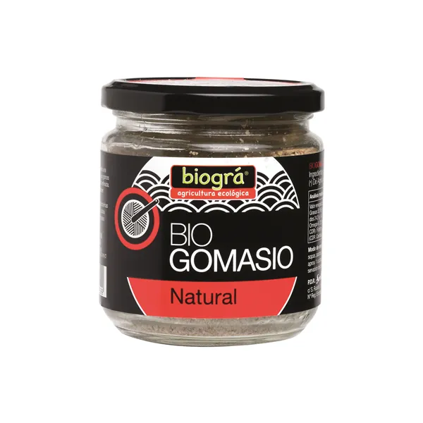 Biográ Gomasio Natural 120g Biogra Envase Cristal