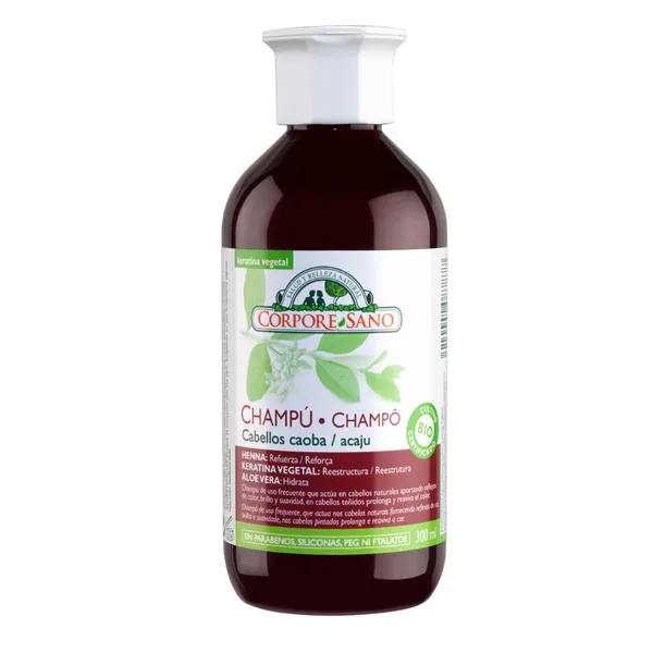 Corpore Champu Henna Cabellos Caoba 300ml Sandalo