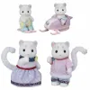 Playset Sylvanian Families Snow Leopard Family Разноцветный