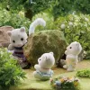 Playset Sylvanian Families Snow Leopard Family Разноцветный