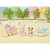 Playset Sylvanian Families Amusement Park Ride - Plane & Train Multicolour