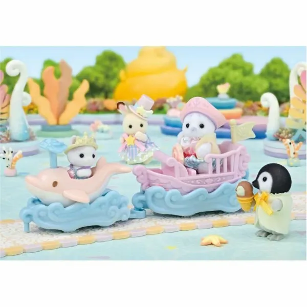 Playset Sylvanian Families Amusement Park Ride - Ride the Waves Spalvotas