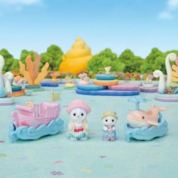 Playset Sylvanian Families Amusement Park Ride - Ride the Waves Monivärinen