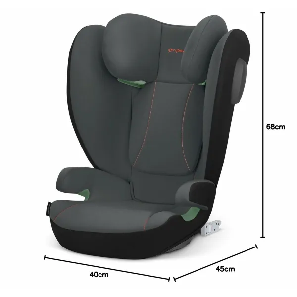 Автокресло Cybex SOLUTION B3 I-FIX Серый II (15-25 kg) III (22 - 36 kg) Детский ECE R129/04