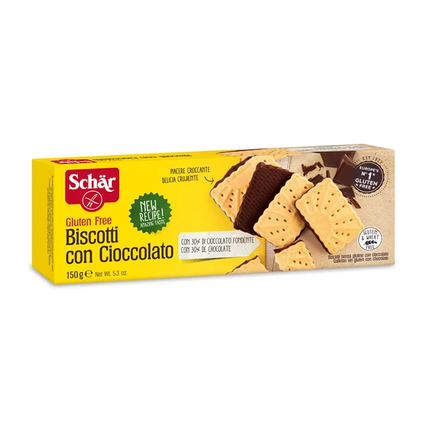 Dr. Schar Biscotti Con Cioccolato 150g