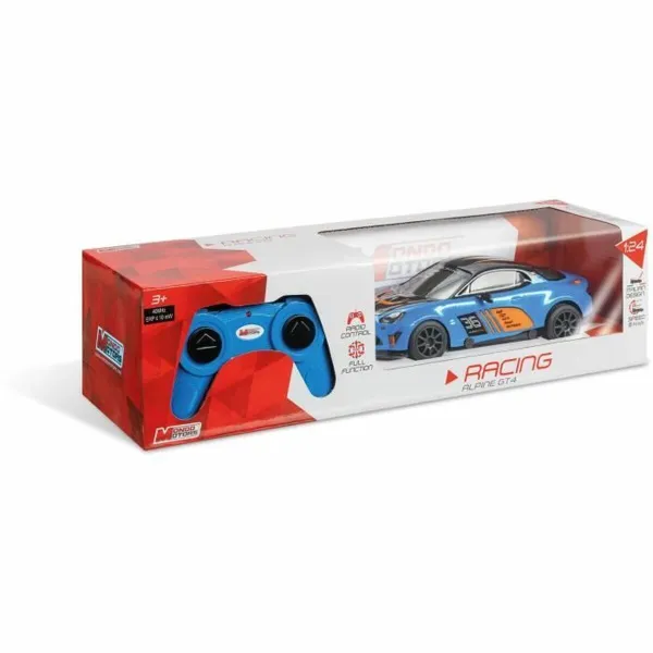 Nuotoliniu būdu valdomas automobilis Mondo Alpine A110 GT4 Mėlyna Turkis