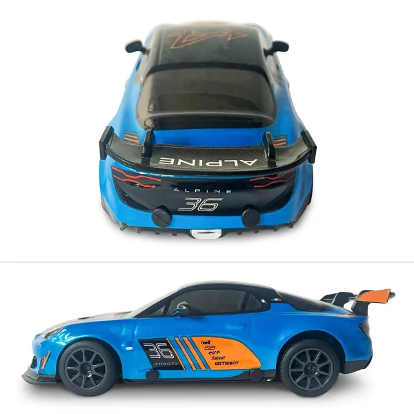 Ar Pulti Vadāma Automašīna Mondo Alpine A110 GT4 Zils Tirkīzs