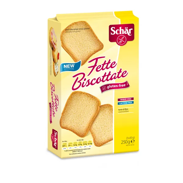 Dr. Schar Pan Tostado Tostas 260g Fette Biscottate