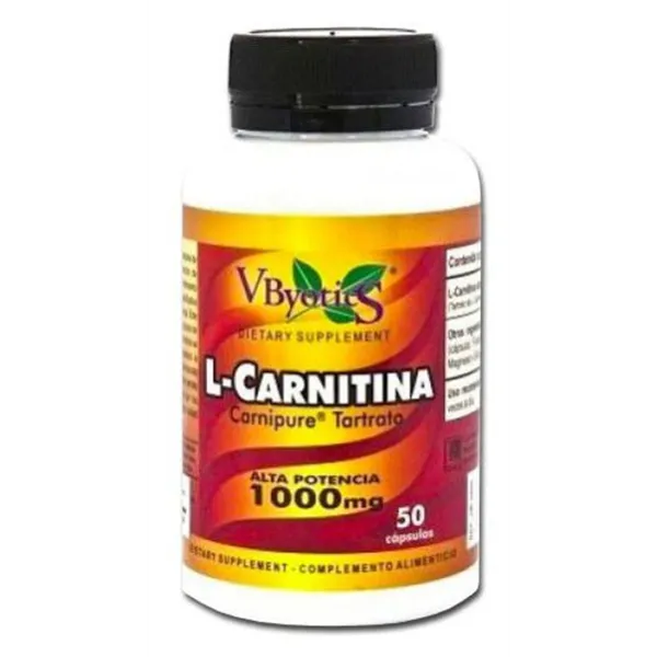 V.byotic L Carnitina Carnipure 1000 Mg 50 Caps