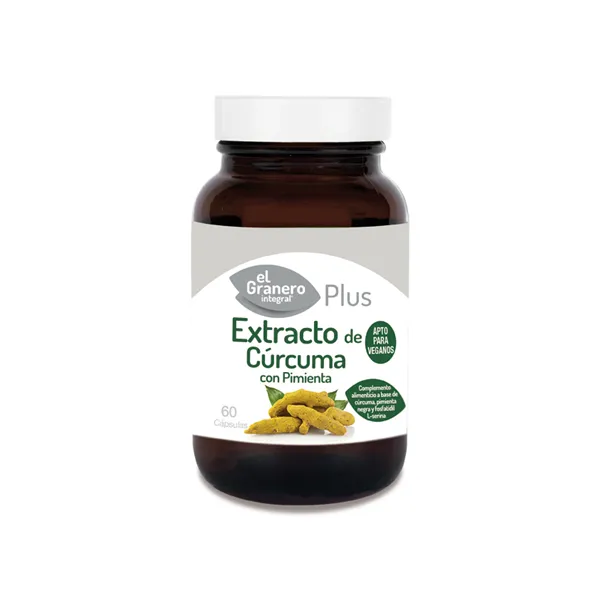 Granero S Extracto De Curcuma Pimienta 430 Mg 60 Vcaps