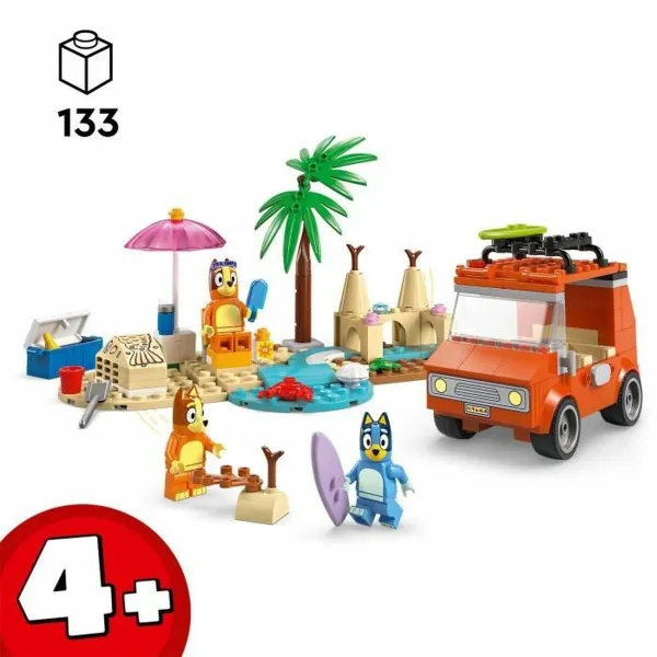 Statybos rinkinys Lego 11202 Bluey's Beach & Family Car Trip 133 Dalys