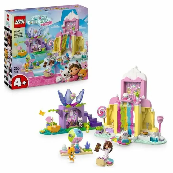 Construction set Lego 11205 Sweet Treat Mountain and Kitty Garden 263 Pieces