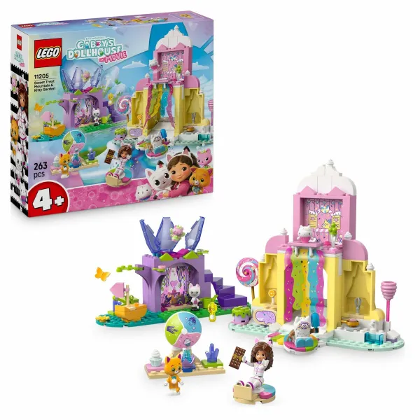 Celtniecības Komplekts Lego 11205 Sweet Treat Mountain and Kitty Garden 263 Daudzums