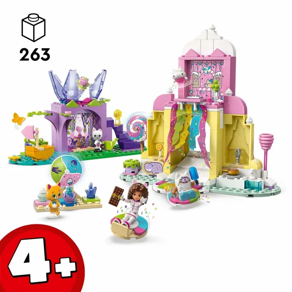 Construction set Lego 11205 Sweet Treat Mountain and Kitty Garden 263 Pieces