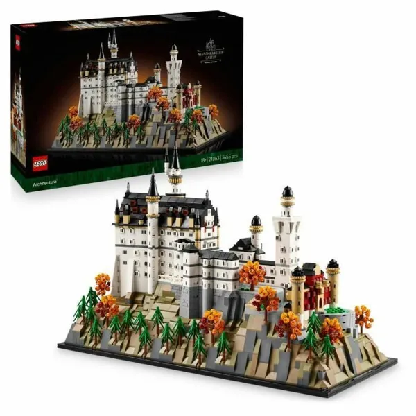 Rakennussetti Lego 21063 Neuschwanstein Castle 3455 Kappaletta