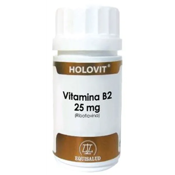 Equisalud Holovit Vitamina B2 25 Mg 50 Caps