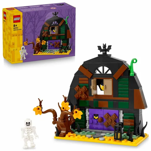 Statybos rinkinys Lego 40721 Halloween Barn 205 Dalys