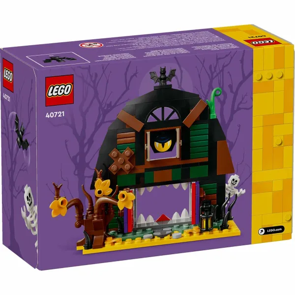 Statybos rinkinys Lego 40721 Halloween Barn 205 Dalys