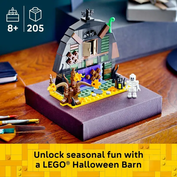 Rakennussetti Lego 40721 Halloween Barn 205 Kappaletta