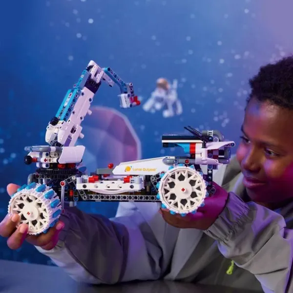 Строительный набор Lego 42211 Lunar Outpost Moon Rover Space Vehicle 1082 Предметы