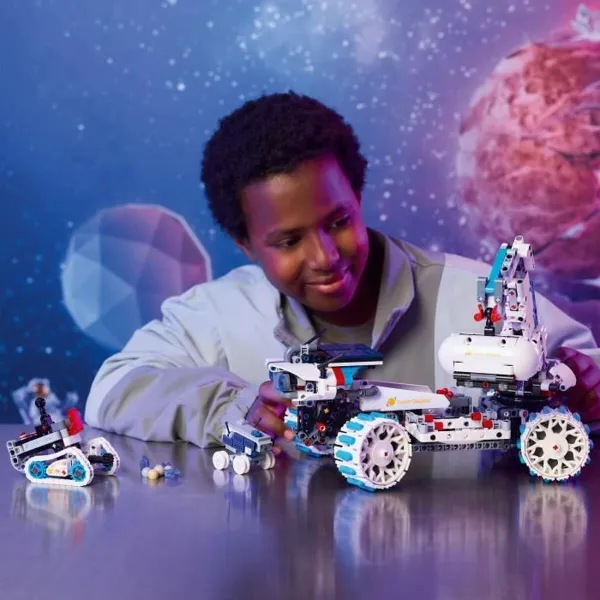 Строительный набор Lego 42211 Lunar Outpost Moon Rover Space Vehicle 1082 Предметы