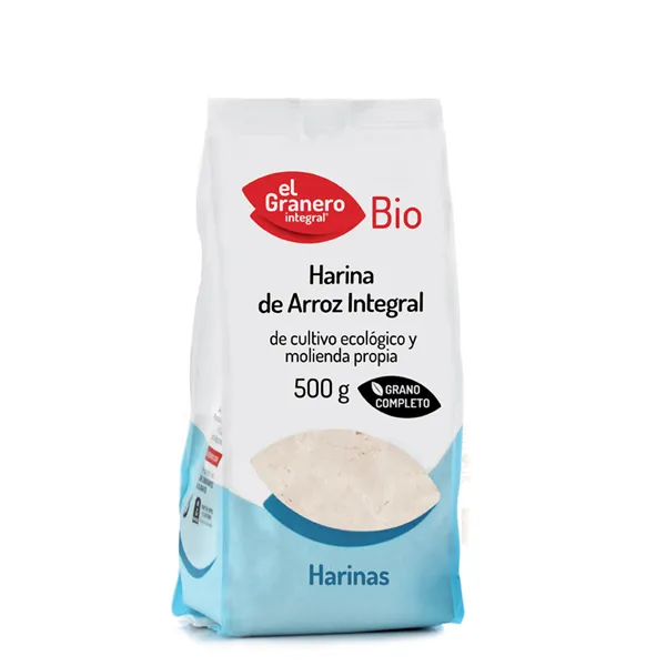 Granero Harina De Arroz Integral Bio 500 Gramos