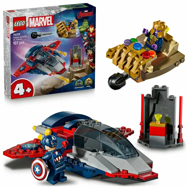 Строительный набор Lego 76319 Captain America VS Thanos 107 Предметы