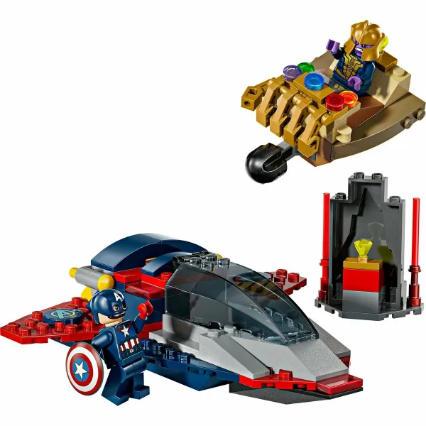 Celtniecības Komplekts Lego 76319 Captain America VS Thanos 107 Daudzums