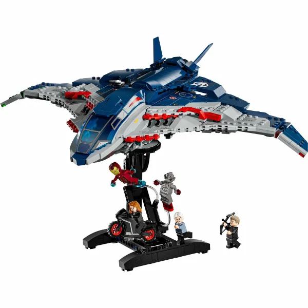 Statybos rinkinys Lego 76325 Age of Ultron Quinjet 1131 Dalys