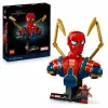 Statybos rinkinys Lego 76326 Iron Spider-Man Bust 379 Dalys
